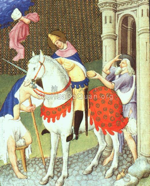 St. Martin with a Beggar - 林保尔·布拉泽斯